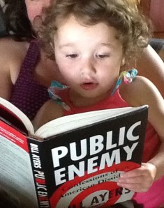 Amelia reading public enemy
